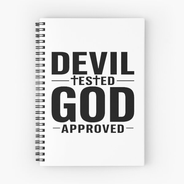 Item preview, devil tested god approved designed and sold by OCD_JESSICA.