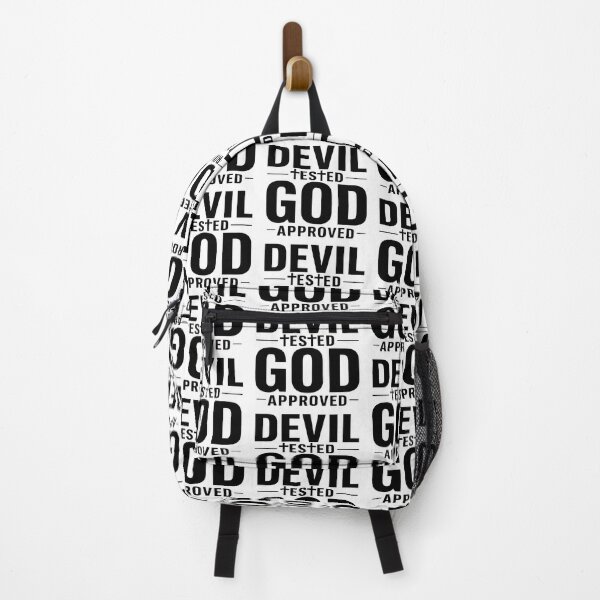 Item preview, devil tested god approved designed and sold by OCD_JESSICA.