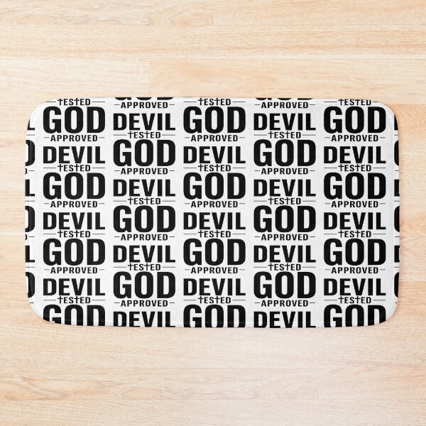 Item preview, devil tested god approved designed and sold by OCD_JESSICA.