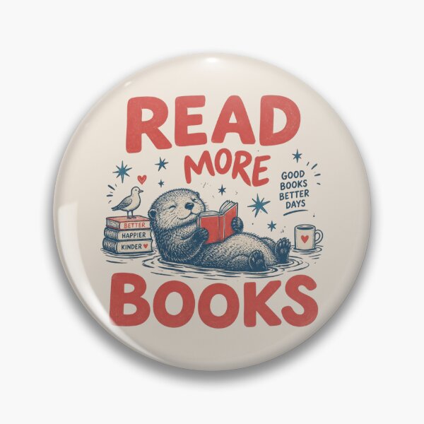 Item preview, Read More Books Otter Funny Bookish, Sea Otter Reading Book Lover Gift designed and sold by Cchotlan.