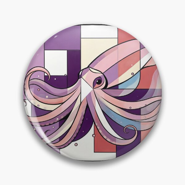 Item preview, cubist animal artwork designed and sold by forget45studio.