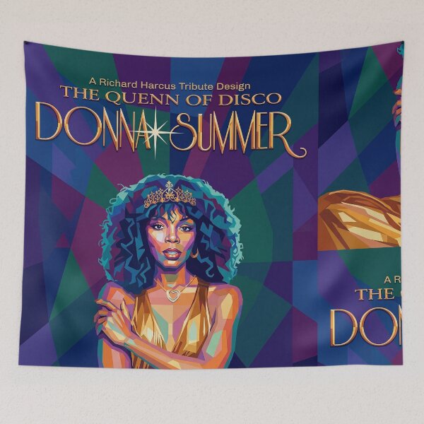 Item preview, Donna Summer Colorful Pop Art designed and sold by SiksisArt.