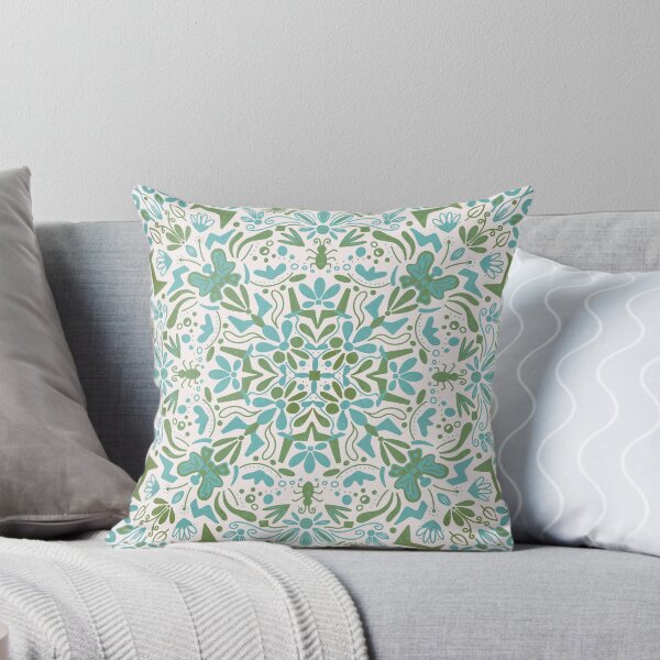 Item preview, Vintage Pattern with Flowers Dots and Insects designed and sold by FandomizedRose.