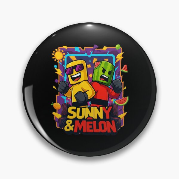 Item preview, Sunny and Melon Battle Ready Gamer Cartoon designed and sold by Dravienart.