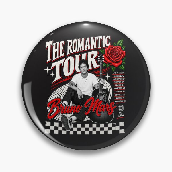 Item preview, Bruno-Mars-The-Romantic-Tour  designed and sold by justsomeweird.