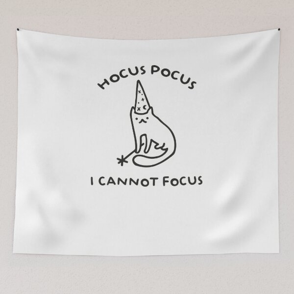 Item preview, Hocus Pocus Cat Shirt designed and sold by starmuffsre.