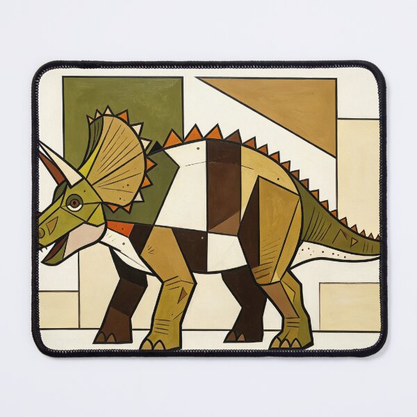 Item preview, cubist animal artwork designed and sold by forget45studio.