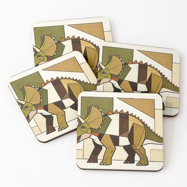Item preview, cubist animal artwork designed and sold by forget45studio.
