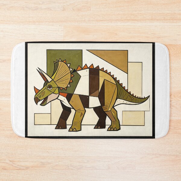 Item preview, cubist animal artwork designed and sold by forget45studio.