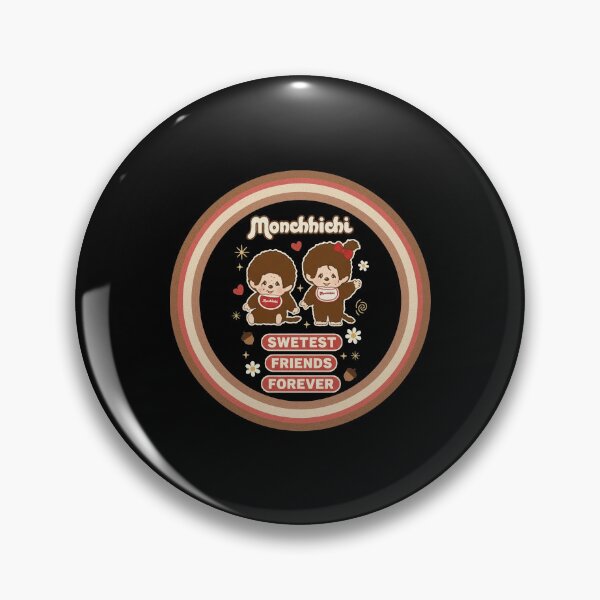 Item preview, Monchhichi Sweetest Friends Forever Retro Kawaii designed and sold by Dravienart.