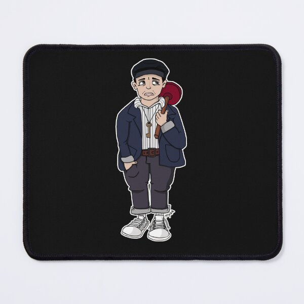 Item preview, Funny Tough Comedy Manager Sticker | Plunger Girl Parody Art designed and sold by MyxaART.