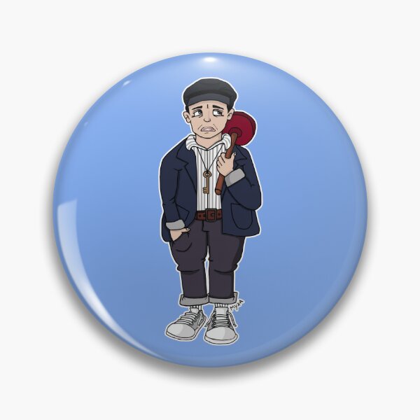 Item preview, Funny Tough Comedy Manager Sticker | Plunger Girl Parody Art designed and sold by MyxaART.