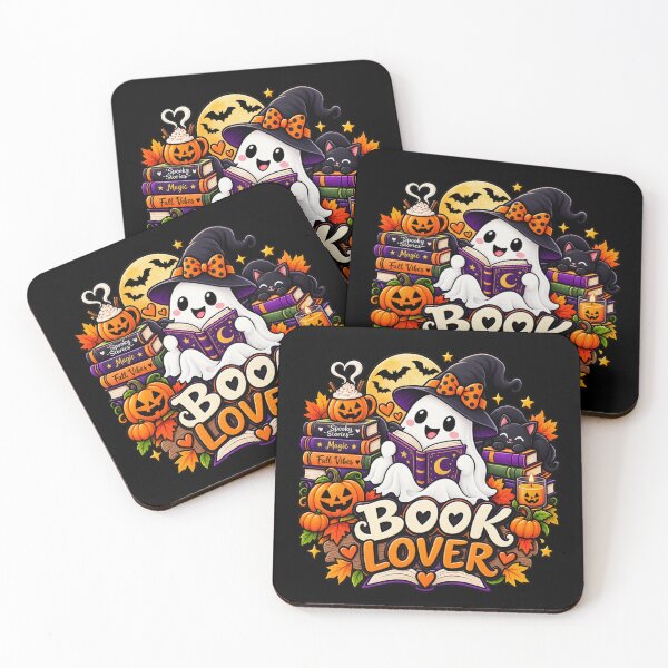 Item preview, Book Lover Halloween Gift Cute Ghost Reading Style designed and sold by Corvoria.