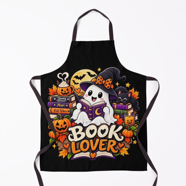 Item preview, Book Lover Halloween Gift Cute Ghost Reading Style designed and sold by Corvoria.
