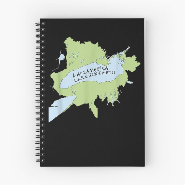 Artikelvorschau, Schilder mit der Aufschrift „Lake America“ – Lustiges Motiv: Ontariosee entworfen und verkauft von Juansustait.