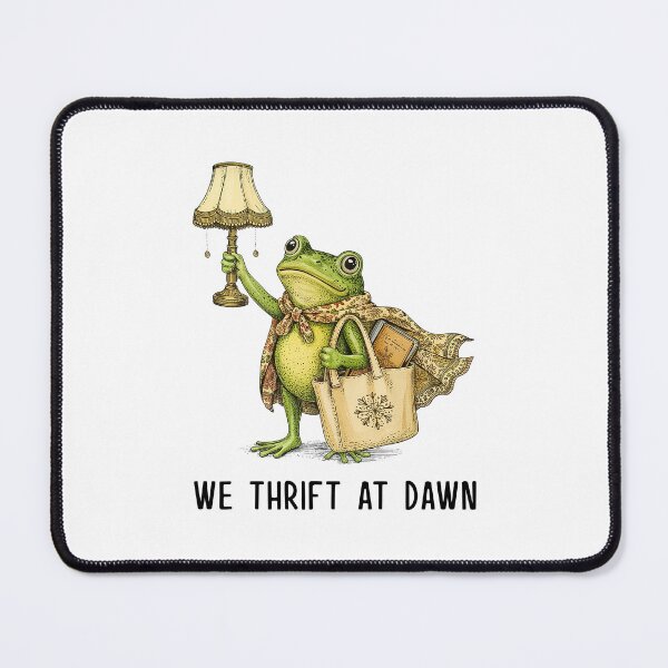 Item preview, We Thrift At Dawn Funny Frog designed and sold by nosu-art-pod.