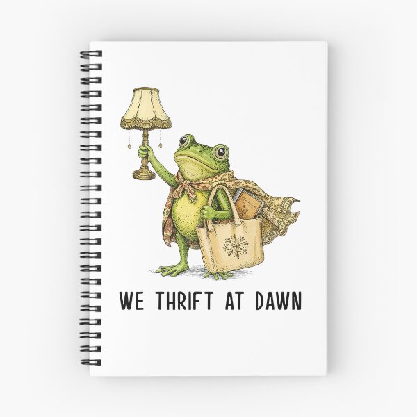 Item preview, We Thrift At Dawn Funny Frog designed and sold by nosu-art-pod.