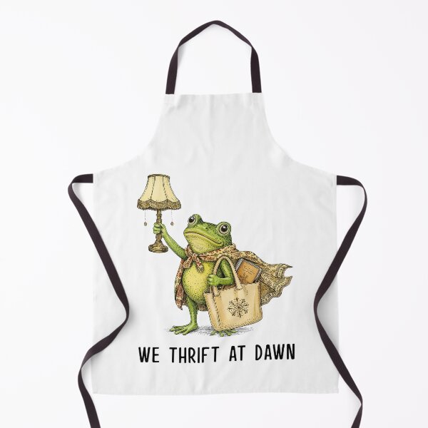 Item preview, We Thrift At Dawn Funny Frog designed and sold by nosu-art-pod.