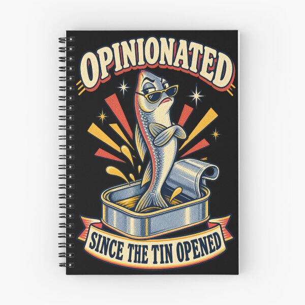 Item preview, Opinionated Anchovy in a Retro Tin designed and sold by Rudinho102.