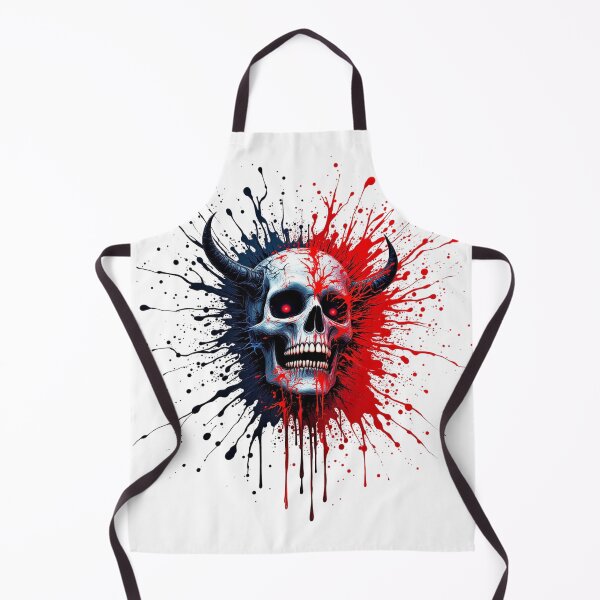 Item preview, Crimson Demon Skull – Infernal Chaos designed and sold by EleganceStudio.