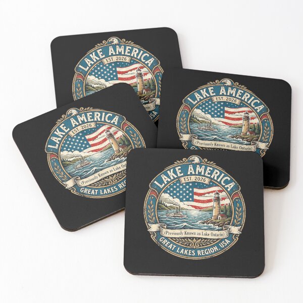 Item preview, Lake America Previously Ontario Canada USA Funny Patriotic designed and sold by MatherFisher.