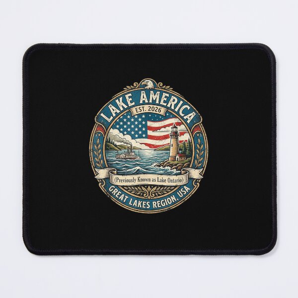 Item preview, Lake America Previously Ontario Canada USA Funny Patriotic designed and sold by MatherFisher.