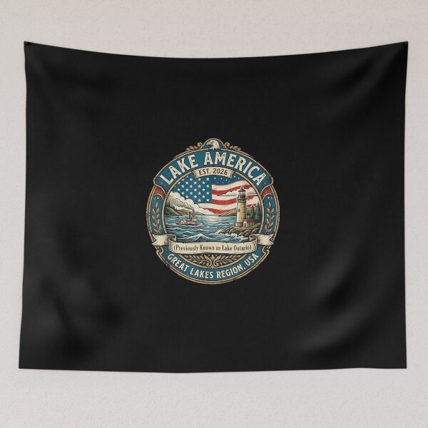 Item preview, Lake America Previously Ontario Canada USA Funny Patriotic designed and sold by MatherFisher.