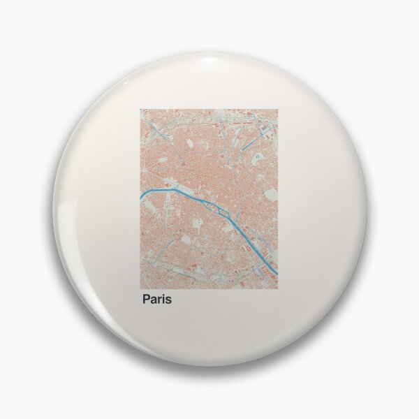 Item preview, Paris Minimalistic Map Art designed and sold by MapsNerd.