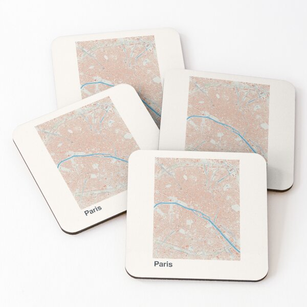 Item preview, Paris Minimalistic Map Art designed and sold by MapsNerd.