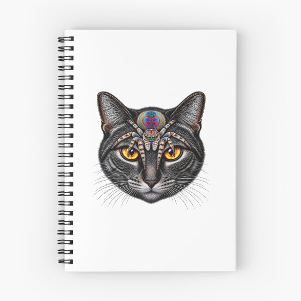 Item preview, Peacock Spider Cat With Golden Eyes designed and sold by Kimberly Palmer.