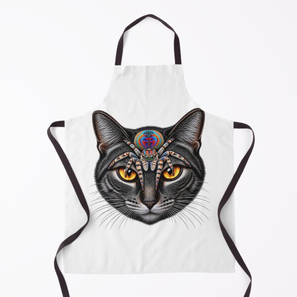 Item preview, Peacock Spider Cat With Golden Eyes designed and sold by Kimberly Palmer.