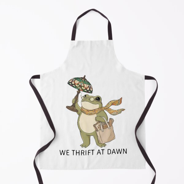Item preview, We Thrift At Dawn Frog Meme designed and sold by nosu-art-pod.