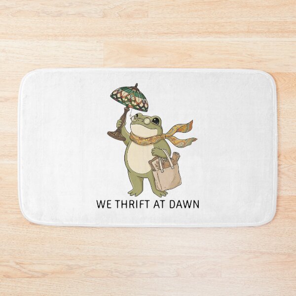 Item preview, We Thrift At Dawn Frog Meme designed and sold by nosu-art-pod.