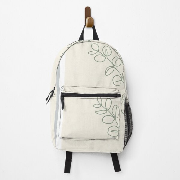 Item preview, Eucalyptus Sprig Line Art | Sage and Cream Botanical Print designed and sold by Zaramodo.