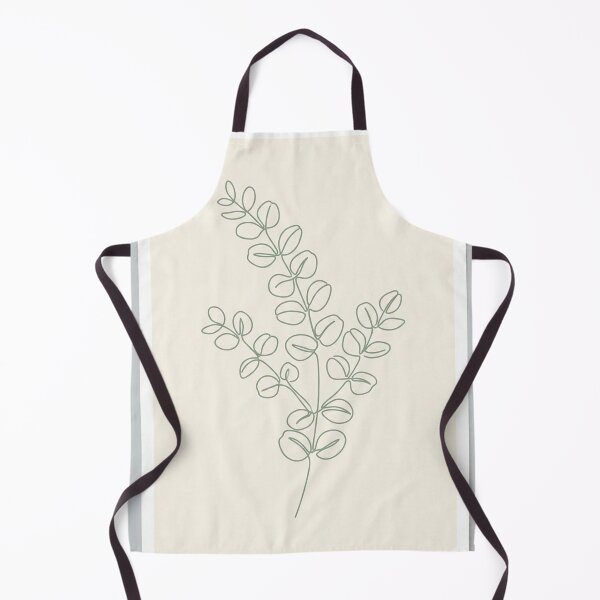 Item preview, Eucalyptus Sprig Line Art | Sage and Cream Botanical Print designed and sold by Zaramodo.
