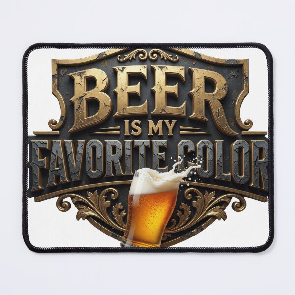 Item preview, Classic BEER IS MY FAVORITE COLOR designed and sold by dazzlemakers.