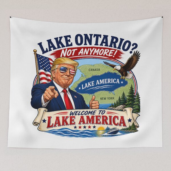 Item preview, Welcome to Lake America designed and sold by VioletVends.