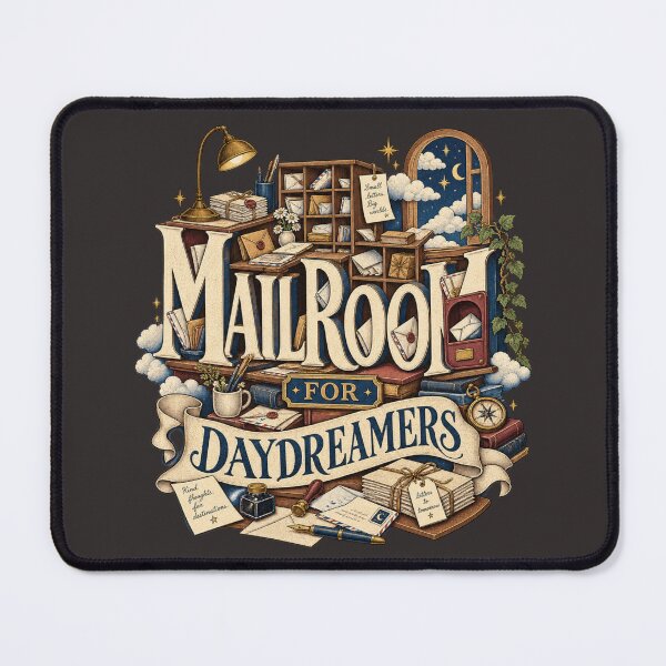 Item preview, Mailroom for Daydreamers – Poetcore Snail Mail & Vintage Stationery Art designed and sold by Golden Era Studio.