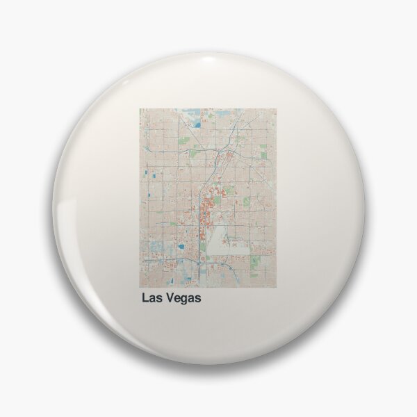 Item preview, Las Vegas Minimalistic Map Art designed and sold by MapsNerd.