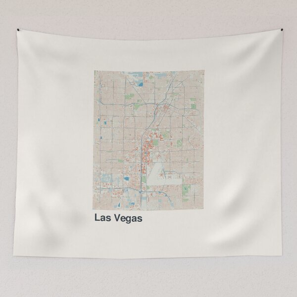 Item preview, Las Vegas Minimalistic Map Art designed and sold by MapsNerd.