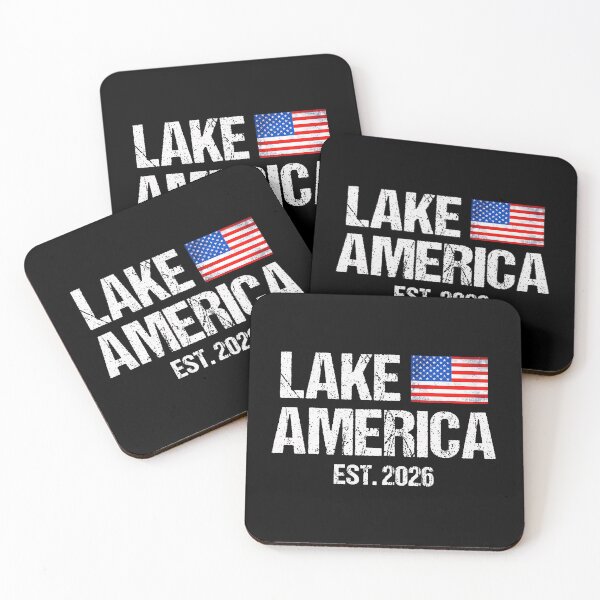Item preview, Lake America Est 2026 Vintage Patriotic Americana designed and sold by Khescoiu.