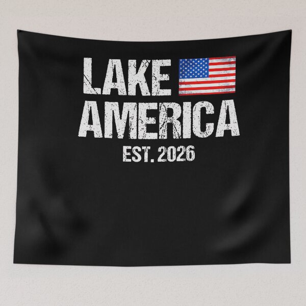 Item preview, Lake America Est 2026 Vintage Patriotic Americana designed and sold by Khescoiu.