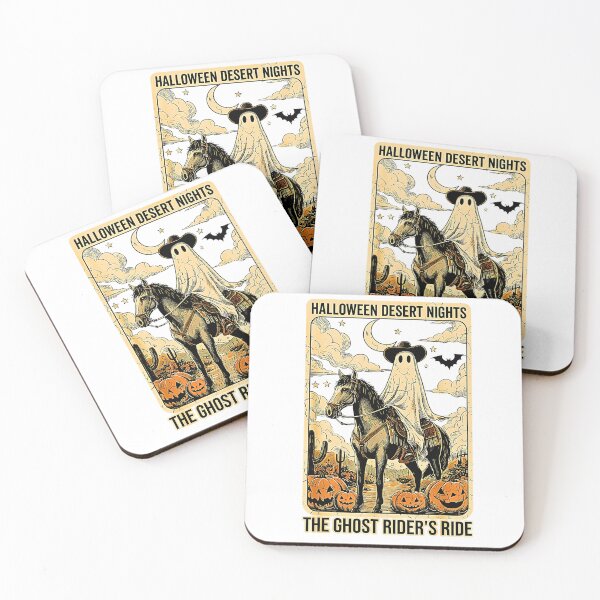 Item preview, Cowboy Ghost Riding Horse Funny Tarot Card Halloween Season designed and sold by Rahamkshop.