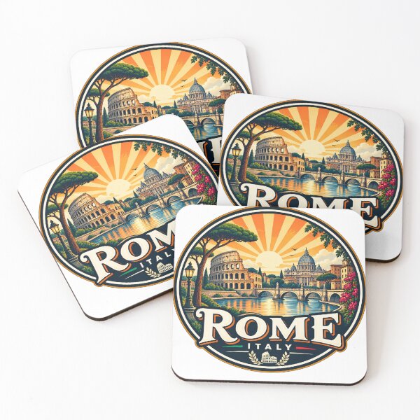 Item preview, Retro Italian City Skyline designed and sold by timiparkerart.