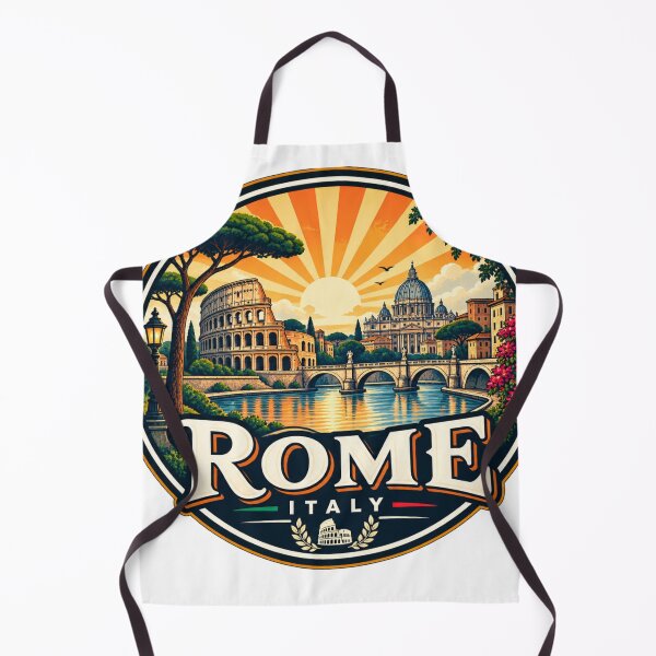 Item preview, Retro Italian City Skyline designed and sold by timiparkerart.