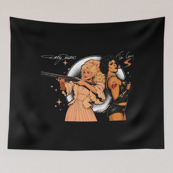 Item preview, Dolly Parton Tim Curry Graphic designed and sold by VevineCarr.