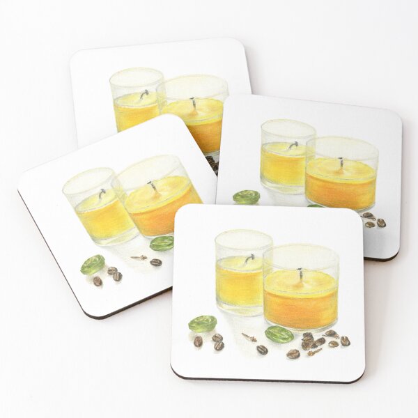 Item preview, Scented Candles and Spices - Warm and Cozy Still-Life designed and sold by Flowersforbear.