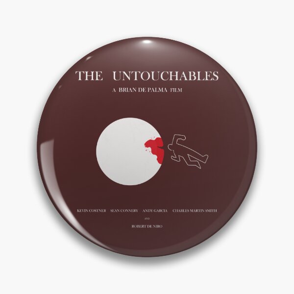 Item preview, The Untouchables 1987 – Minimalist Crime Scene Poster designed and sold by MORKINO POSTERS.