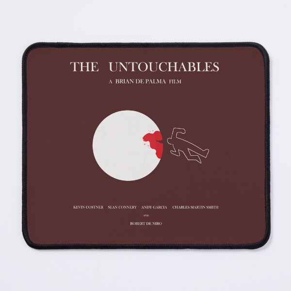Item preview, The Untouchables 1987 – Minimalist Crime Scene Poster designed and sold by MORKINO POSTERS.