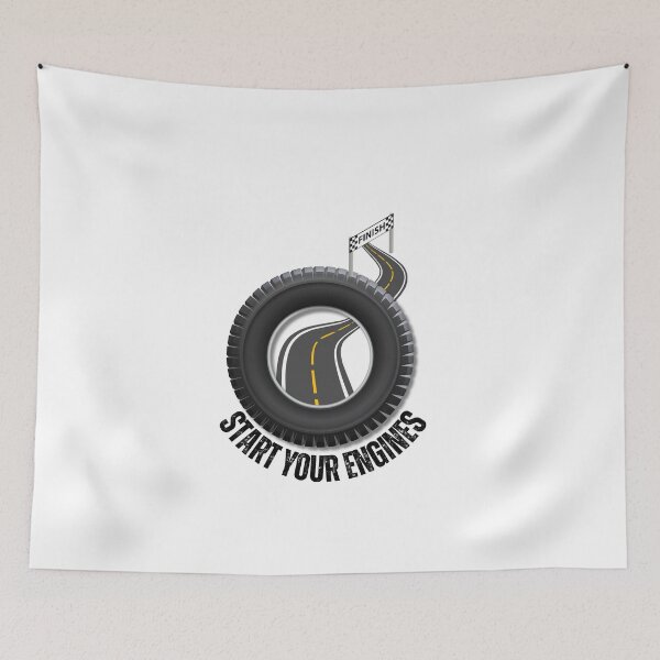 Item preview, Start Your Engines designed and sold by SunandShade.